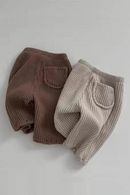 Autumn Baby Boys Girls Casual Pants Baby Simple Sweatpants Baby Solid Loose Sports Pants For 0-24M