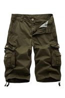 Cargo Shorts Men Summer Army Military Tactical Homme Shorts Casual Solid Multi-Pocket Male Cargo Shorts