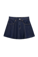 Women's Denim Mini Skirt Spring/Summer Casual Women's Half Skirt