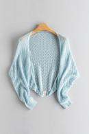 Cashmere Shawl Women Short Knitted Cardigan Suitable All Seasons Butterfly Patterned Small Shawl