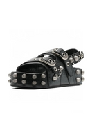 Platform Metal Rivet Belt Buckle Sandals Summer Punk Sports Casual Sandals Women Shoes