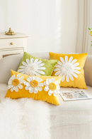 Velvet Floral Petals Cushion Cover Home Decoration For Sofa Couch Bed Living Room
