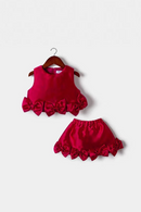 Baby Girl Princess Clothes Set Vest Shirt 2PCS Infant Toddler Outfit Party Baby Clothes 1-12Y