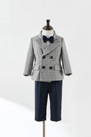 Children England Jacket Pants Suit Boys Kids Evening Wedding Dress