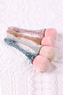 Nail Dust Bush Glitter Laser Soft Remove Dust Powder Cleaning Nail Brushes With Diamond Manicure Brush For Nail