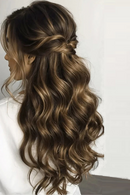 Wave Clip in Hair Extensions  22 inches 4 pcs/lot  220g Soft Natural Heat Resistant Fiber Clip Hair