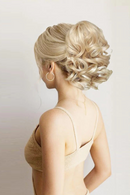 Short Curly Drawstring Ponytail Extensions Clip In Hair Extensions Elegant For Daily Use
