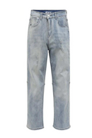 Vintage Jeans Streetwear Denim Pants Men Ripped Hole Jeans Casual Denim Trousers