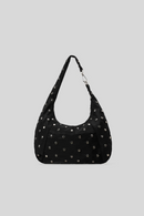 Rivet Hobos Women Shoulder Bags Punk Oxford Handbags Trend Lightweight Underarm Bag