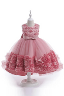 Girls Party Dress Children Costume Kids Christmas Princess Ball Gown Pageant Flower Girl Bridesmaid Dresses