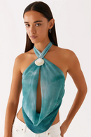 Tank Tops Women Pullover Vest Summer Hollow Out Off-shoulder Sleeveless Backless Crop Top