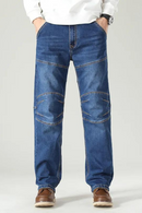 Men's Straight Loose Tactical Trousers Casual Stretch and Wear-resistant Jeans Men's Outdoor Sports Jogging Cargo Pants Ropa