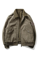 Men Wool Coats Winter Bomber Jacket Jackets Male Warm Pilot Jackets Outwear Casual Fleece Embroidery Coats