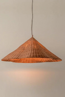 Simple Retro Rattan Pendant Light Nordic Designer Hanging Chandelier Table Bedroom Lighting Lamp