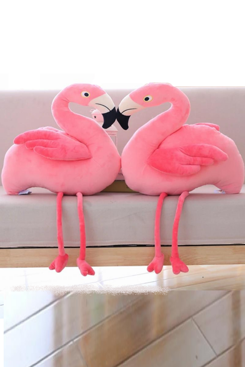 Cute Soft Flamingo Simulation Bird Plush Toy Girl Birthday Gift Home Decoration