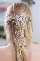 Crystal Pearl Bridal Tiaras Hairbands Hairpins Bridesmaid Diamante Accessories Wedding hair comb hair band Jewelry