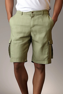 Linen Shorts Men