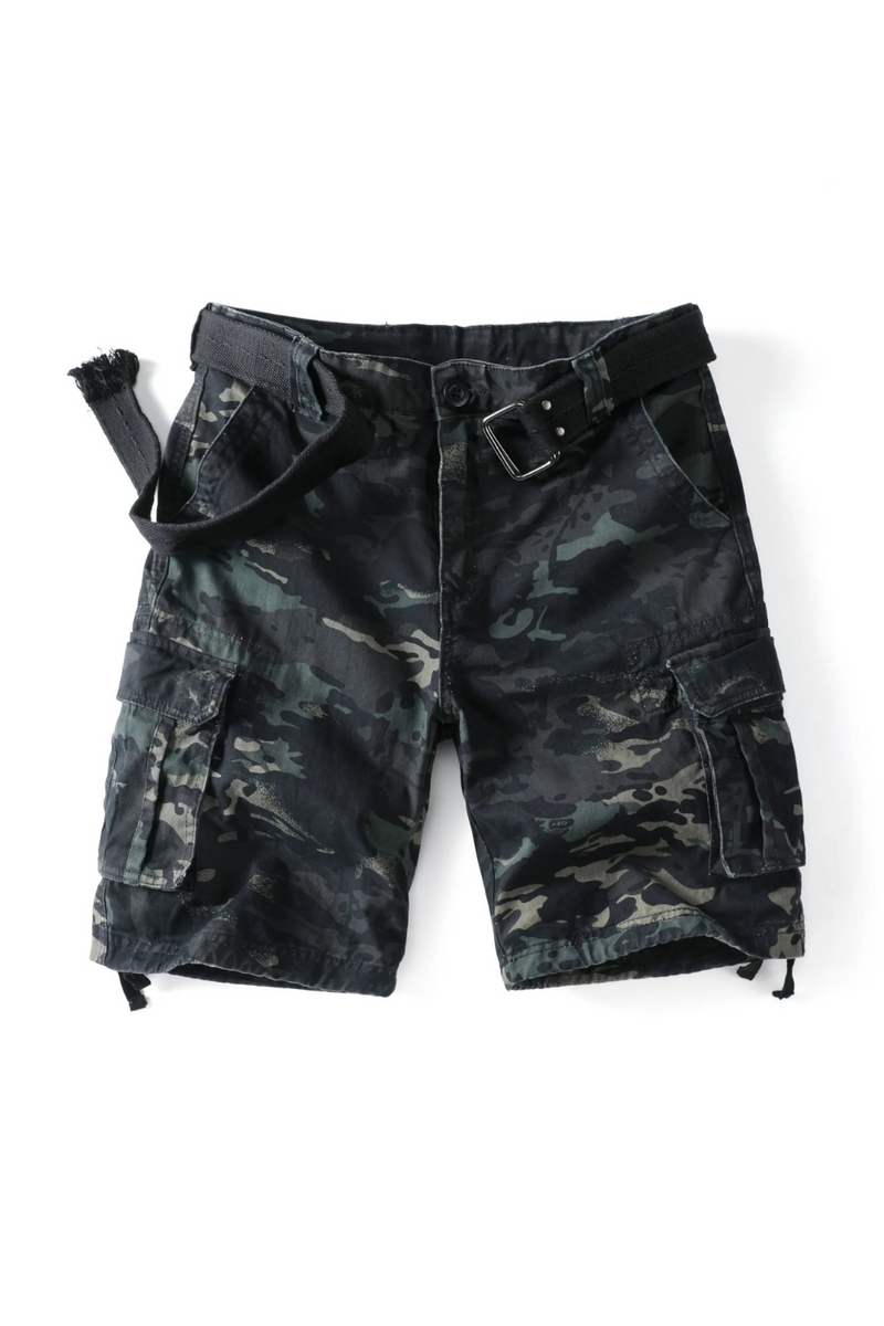 Men Camo Cargo Shorts for Men Casual Outdoor Work Relaxed Fit Shorts