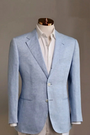 Summer Linen Casual Breathable Suit Men Lightweight Breathable Half-Lining Slim Suit Jacket