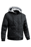 Jackets Men Autumn Winter Warm Thick Jacket Coat Casual Prismatic Plaid Coat Outerwear