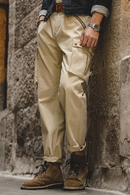 American Khaki Mountain Pants Washed Mid Waist Straight Leg Casual Pants