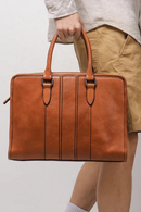 Leather Bag Vintage Men's Briefcase Bag Lightweight Laptop Bag Man Handbag Messenger Bag