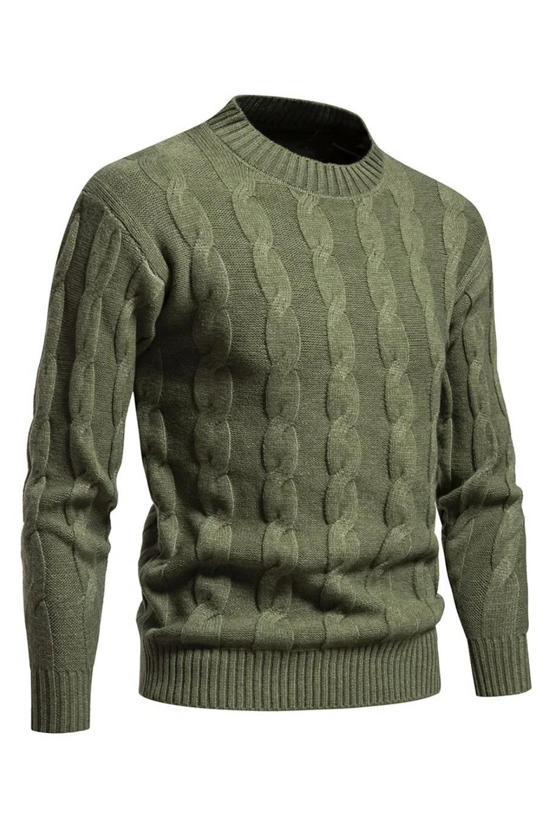 Sweaters Clothes Winter Vintage Sweater Men Coats Solid Striped Pullover Men Turtleneck Autumn