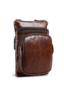 Genuine leather men bag business casual men crossbody bag retro