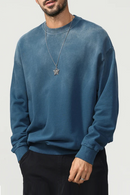 Autumn Men Washed Loose Casual Pullover Sweatshirts Women Hoodie Tops Coat