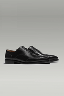 Brogue carved leather shoes Oxford shoes commuting formal men's shoes