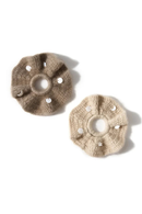 Cashmere Elastic Hair Bands Hand Crocheted Luxury Hair Rope If you know cashmere