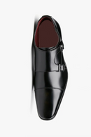 Luxury Men Dress Shoes Pointed Toe Buckle Monk Strap Shoes for Men