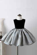 Elegant Dress for Girl Kids Sleeveless Evening Weddings Party Dresses for Baby Girls Children Princess Ball Gowns