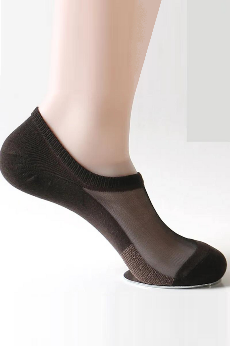 Men Summer Stealth Anti-skid Ultra thin Boat Socks