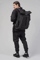 Men And Women With The Same Paragraph Travel Bag Multi-compartment Storage Leisure Shoulder Bag