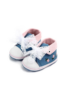 Baby Shoes Girls Newborn Infant Toddler Casual Cotton Sole Anti-slip Soft Sole Comfortable Baby Walking Shoes