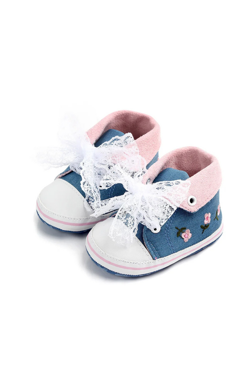 Baby Shoes Girls Newborn Infant Toddler Casual Cotton Sole Anti-slip Soft Sole Comfortable Baby Walking Shoes