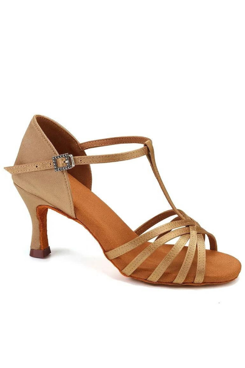 Latin Shoes Women Shoes for Women Latin Brown Modern Sandals