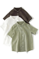 Linen Women Blouse Shirt Ladies Tops