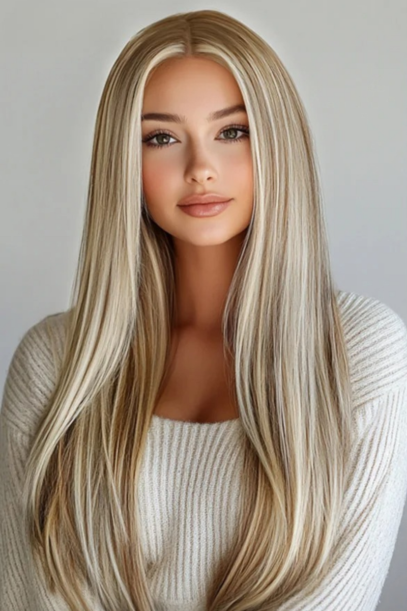 Lace Front Wig Straight Baby Hair Wig 30 Inch Lace Wig For Women