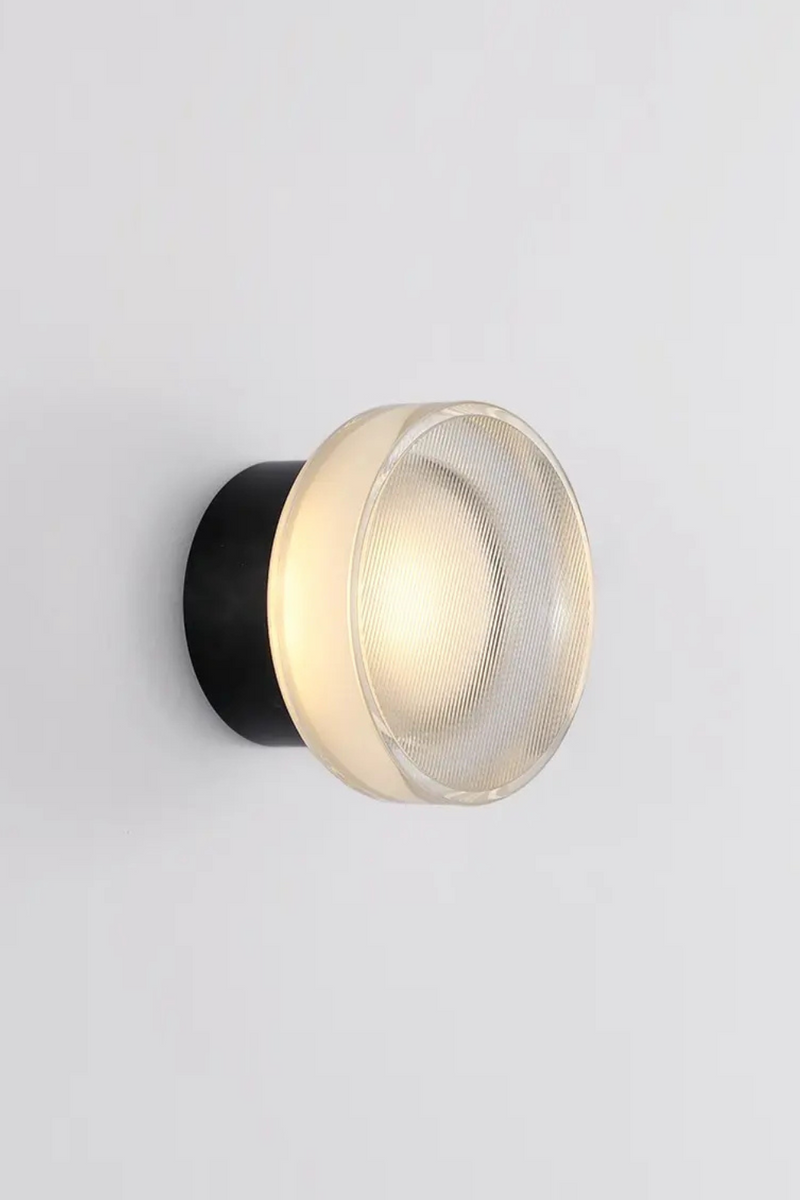 Creative Glass LED Wall Lamp Simple Luxury Lighting Porch Aisle Background Bedroom Bedside Decorative Sconces