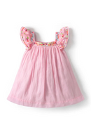 Butterfly Sleeve Baby Dress Babe Girl Clothes Dresses Embroidery Boutique Birthday Party Clothes