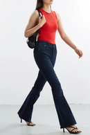 Stretchy Butt-Lifting Jeans Slimming Casual Flared Pants Supermodel S Pants Autumn