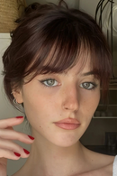 Bangs Hair Bangs Clip in Hair Extension Natural Hair in Air Hairpieces for Women 4.5inch