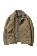 Winter Men's Wool Fleece Jacket Casual Cotton Bomber Coat Khaki Thermal Warm Windbreaker for Male