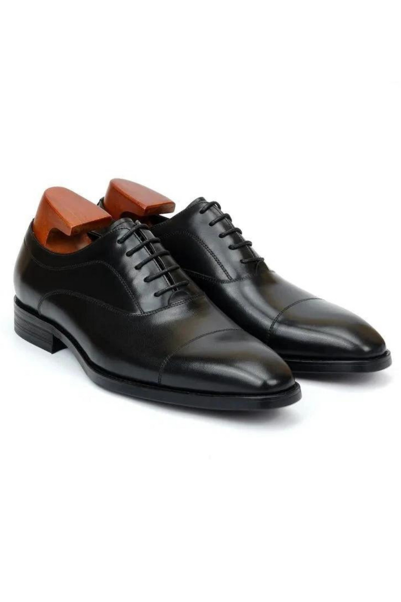 Oxford Men Dress Shoes Wedding Best Man Shoe Genuine Leather Handmade Designer Office Formal Shoes Men Original