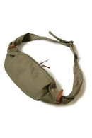 Casual Style Shoulder Bag Army Green Sun Tide Canvas Single Diagonal Span