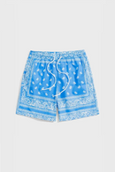 Bandana Beach Short for Men Summer Swim Trunks Loose Casual Streetwear Hawaiian Short Pants