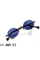 Oval Sunglasses Men Men'S Glasses Punk Vintage Designer Anti-Glare Sun Glasses For Women Trendy