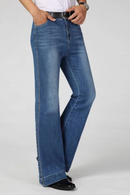 Jeans For Men Men's Flared Jeans Micro Stretch Denim Flared Pants Classic Jeans